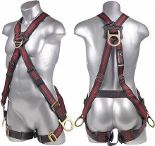 HARNESS  X-TYPE FULL BODY 5 POINT FRICTION LEG FITS L-XL