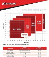 Additional picture of HARNESS  X-TYPE FULL BODY 5 POINT FRICTION LEG FITS L-XL