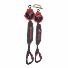 RETRACTABLE Micronâ„¢ Dual 6 ft. Class 1 Personal SRL-P with Aluminum Swivel Carabiners (ANSI) â€“ Dual Dorsal Connector Included