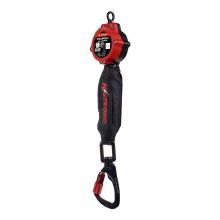 Additional picture of RETRACTABLE Micronâ„¢ Dual 6 ft. Class 1 Personal SRL-P with Aluminum Swivel Carabiners (ANSI) â€“ Dual Dorsal Connector Included