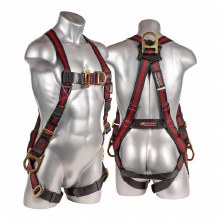 HARNESS  KStrongÂ® Kaptureâ„¢ XL-2XL Elite 5-Point Full Body Harness, Dorsal D-ring, Front D-Ring, 2 Side D-rings, MB Legs (ANSI)