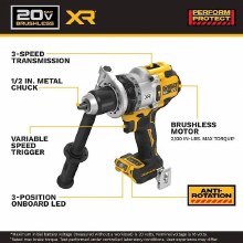 Additional picture of Drill Hammer 20V Max XR Brushless 1/2" 3-Speed (Bare Tool)