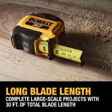 Additional picture of Tape Measure 30' Compact Dewalt