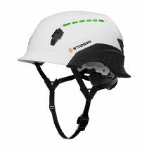 HARD HAT, CONVENTIONAL TYPE 2, CHIN STRAP VENTED CLASS C RATCHET BACK