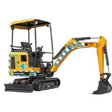 EXCAVATOR MINI 4,200# BATTERY POWER CANOPY 2 TON