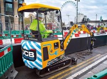 Additional picture of EXCAVATOR MINI 4,200# BATTERY POWER CANOPY 2 TON