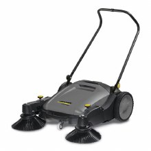 SWEEPER, DUAL HEAD-INERTIA  DRIVEN- SHOP FLOOR/OUTDOOR USE
