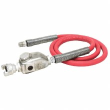 HOSE, WHIP, 1/2" X 6 ' WITH 1/2 SWIVEL AND INLINE OILER
