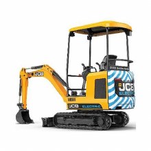 Additional picture of EXCAVATOR, MINI, 4000#, w/ 18"OR 12"  BUCKET,  CANOPY BATTERY POWER 19C-E1
