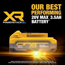 Additional picture of BATTERY POWERSTACK STARTER PACK INCLUDES CHARGER and ONE 3.5 AH 20V XR