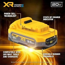 Additional picture of BATTERY POWERSTACK STARTER PACK INCLUDES CHARGER and ONE 3.5 AH 20V XR