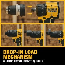 Additional picture of Drill Driver Multihead 20V Max Atomic Dewalt (Bare Tool)