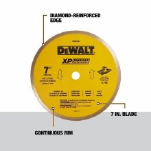 Additional picture of Blade Tile 7"x.O60" with 5/8" Arbor Wet Dewalt