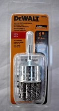 Additional picture of WIRE BRUSH 1" KNOT END 1/4" STEM-MOUNTED CARBON STEEL