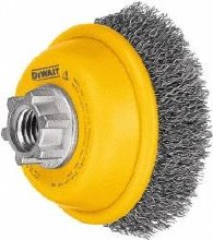 Additional picture of WIRE CUP BRUSH CRIMP 4" x .014 5/8"-11 CARBON STEEL