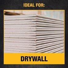 Additional picture of SANDING DISC 9" X NH 120 GR WHITE VELOUR BACK DEWALT CORDLESS DRYWALL SANDER