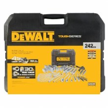 TOOL MECHANICS & SOCKET SET 242 PIECE 3 DRIVE TOOL  DEWALT