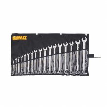 WRENCH 18 PC METRIC COMBO SET  DEWALT