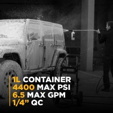 Additional picture of FOAM WATER CANNON FOR PRESSURE WASHERS 1 LITER