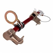 Additional picture of COLUMN MOUNT ALUMINUM  3.5" - 14" ADJUSTABLE VERTCAL BEAM ANCHOR  (ANSI)