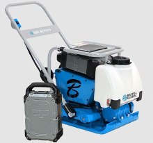TAMPER PLATE COMPACTOR FWD BARTELL W/2 BATTERIES AND CHARGER