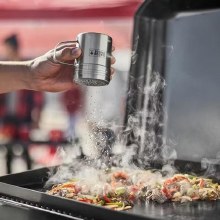 Additional picture of GRIDDLE 22" SLATE RUST RESISTANT TABLETOP COMPACT  PORTABLE BLACK PROPANE LP GAS