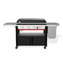 GRIDDLE 36" SLATE RUST-RESISTANT FLIP UP SIDE TABLE BLACK PROPANE LP GAS