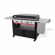 Additional picture of GRIDDLE 36" SLATE RUST-RESISTANT FLIP UP SIDE TABLE BLACK PROPANE LP GAS