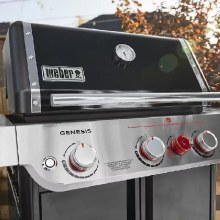 Additional picture of GRILL GENESIS E-325 3 BURNER BLACK PROPANE LP GAS  with SEAR ZONE