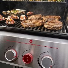 Additional picture of GRILL GENESIS E-325 3 BURNER BLACK PROPANE LP GAS  with SEAR ZONE