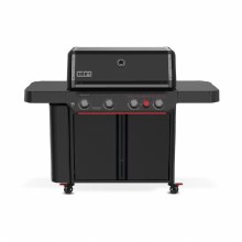 GRILL GENESIS E-430 STEALTH  BLACK LIQUID PROPANE LP GAS 4 BURNER with SEAR ZONE