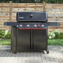Additional picture of GRILL GENESIS E-430 STEALTH  BLACK LIQUID PROPANE LP GAS 4 BURNER with SEAR ZONE