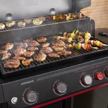 Additional picture of GRILL GENESIS E-430 STEALTH  BLACK LIQUID PROPANE LP GAS 4 BURNER with SEAR ZONE