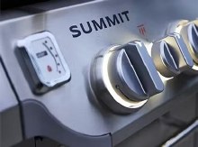Additional picture of GRILL SUMMIT FS38E  5 BURNER BLACK PROPANE LP GAS  with SIDE BURNER, ROTISSERIE