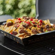 Additional picture of GRILLING BASKET SMALL DELUXE - VEGETABLES,  MEAT, SEAFOOD