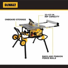 Additional picture of Saw Table Corded 10" (32-1/2" Rip Capacity) w/Rolling Stand Dewalt