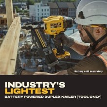 Additional picture of NAILER DUPLEX 21 DEGREE PLASTIC 20V CORDLESS BRUSHLESS  STICK NAILER  (BARE TOOL)