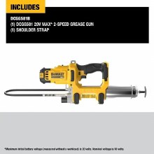Additional picture of Gun Grease 20V Max 2-Speed Dewalt (Bare Tool)