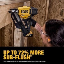 Additional picture of Nailer Framing 20V Max XR Cordless Brushless 30-Degree Paper Tape Stick 2" to 3-1/2" Dewalt (Bare Tool)