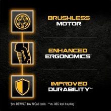 Additional picture of Nailer Framing 20V Max XR Cordless Brushless 30-Degree Paper Tape Stick 2" to 3-1/2" Dewalt (Bare Tool)