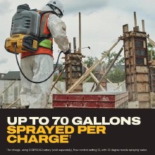 Additional picture of Sprayer Concrete Chemical 20V MAX* XRÂ® 4-Gallon Dewalt (Tool Only)
