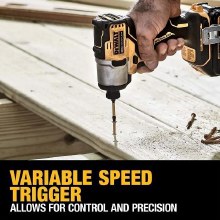 Additional picture of Impact Driver Brushless 1/4" Cordless Impact Driver Kit â€“ 1,700"-lbs Torque 3,200 RPM 3-LED Work Light