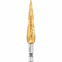 Additional picture of Step Drill Bit Impact Ready 1/8" to 1/2" Titanium Nitride Coating Dewalt