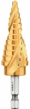 Additional picture of Step Drill Bit 3/16" to 7/8" Impact Ready Titanium Nitride Coating Dewalt