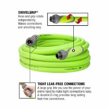 Additional picture of HOSE,  WATER 5/8" X 25 FLEXZILLA GREEN