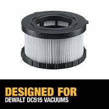 Additional picture of Filter Hepa for DCV517B and DC515 Wet Dry Vacuum Dewalt