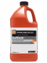 SAFETCH ETCHING NON FOAMING CLEANER   1 GALLON JUG