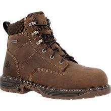 BOOT, 6" IRONCLAD LACE UP WATERPROOF COMP TOE, ROCKY