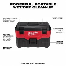Additional picture of Vacuum M18 2-Gallon Wet/Dry