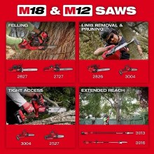 Additional picture of Saw Chainsaw M18 Fuel 16" Kit Milwaukee